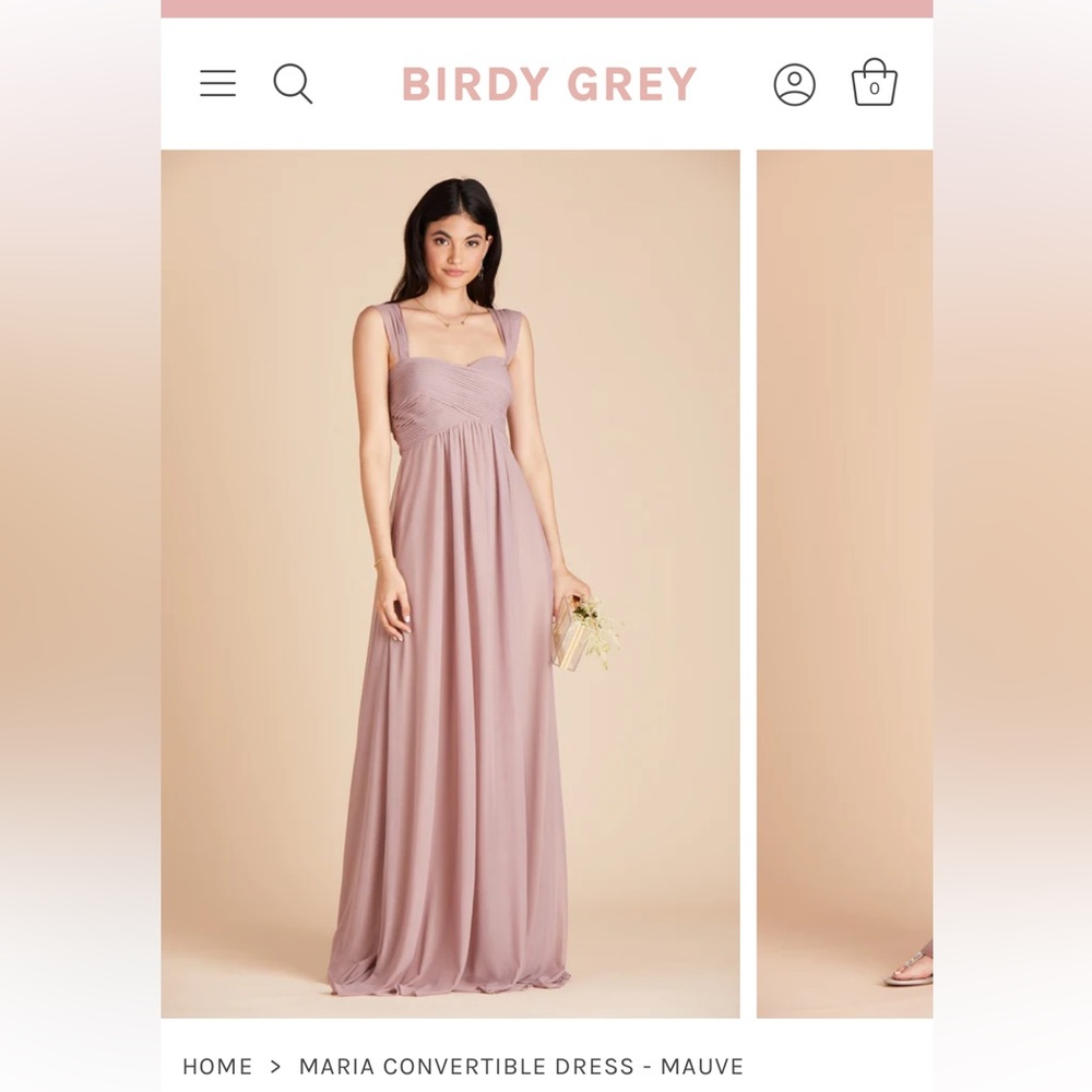 Birdy Grey Maria Convertible Dress Mauve